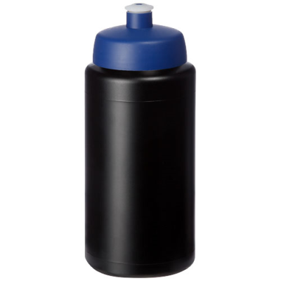 BASELINE® PLUS GRIP 500 ML SPORTS LID SPORTS BOTTLE in Solid Black & Blue