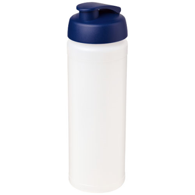 BASELINE® PLUS GRIP 750 ML FLIP LID SPORTS BOTTLE in Clear Transparent & Blue