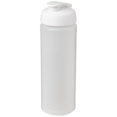 BASELINE® PLUS GRIP 750 ML FLIP LID SPORTS BOTTLE in Clear Transparent & White