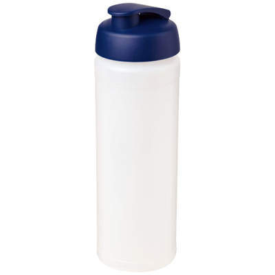 BASELINE® PLUS GRIP 750 ML FLIP LID SPORTS BOTTLE in Transparent & Blue