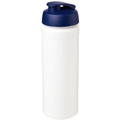 BASELINE® PLUS GRIP 750 ML FLIP LID SPORTS BOTTLE in White & Blue