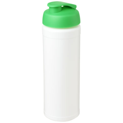 BASELINE® PLUS GRIP 750 ML FLIP LID SPORTS BOTTLE in White & Green