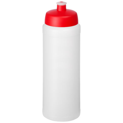 BASELINE® PLUS GRIP 750 ML SPORTS LID SPORTS BOTTLE in Transparent & Red