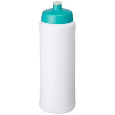 BASELINE® PLUS GRIP 750 ML SPORTS LID SPORTS BOTTLE in White & Aqua