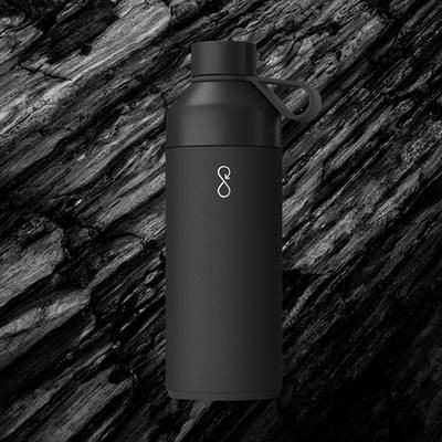 BIG OCEAN BOTTLE 1 LITRE in Obsidian Black