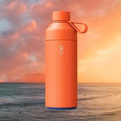 BIG OCEAN BOTTLE 1 LITRE in Sun Orange