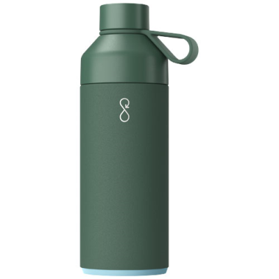 BIG OCEAN BOTTLE 1000 ML VACUUM THERMAL INSULATED WATER BOTTLE in Forest Green