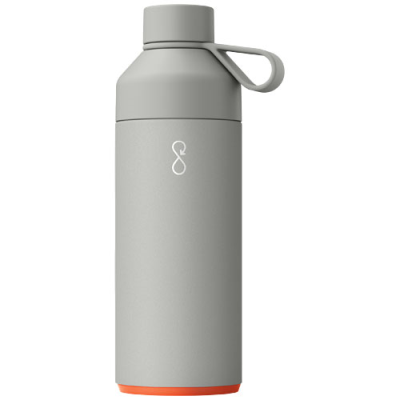 BIG OCEAN BOTTLE 1000 ML VACUUM THERMAL INSULATED WATER BOTTLE in Rock Grey