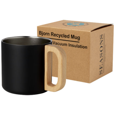 BJORN 360 ML RCS CERTIFIED RECYCLED STAINLESS STEEL METAL MUG with Copper Vacuum Insulation