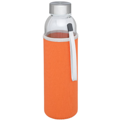 BODHI 500 ML GLASS WATER BOTTLE in Orange