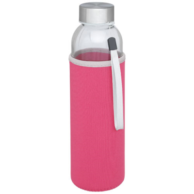 BODHI 500 ML GLASS WATER BOTTLE in Pink