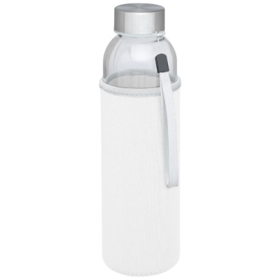 BODHI 500 ML GLASS WATER BOTTLE in White