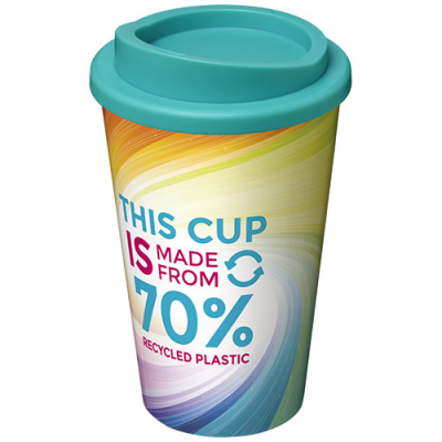 BRITE-AMERICANO® ECO 350 ML THERMAL INSULATED TUMBLER in Aqua