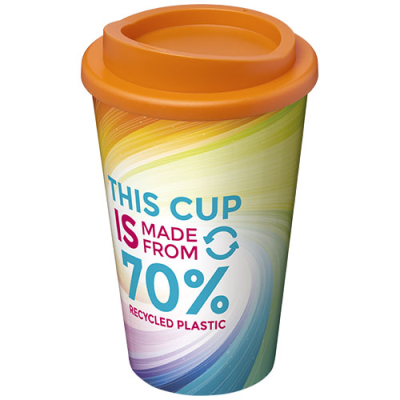 BRITE-AMERICANO® ECO 350 ML THERMAL INSULATED TUMBLER in Orange