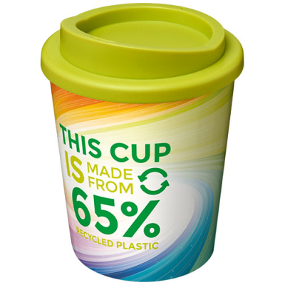 BRITE-AMERICANO ESPRESSO ECO 250 ML THERMAL INSULATED TUMBLER in Lime