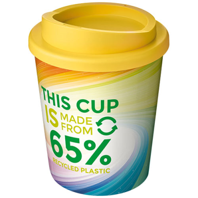 BRITE-AMERICANO ESPRESSO ECO 250 ML THERMAL INSULATED TUMBLER in Yellow