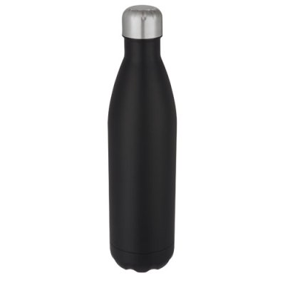 COVE 750 ML VACUUM THERMAL INSULATED STAINLESS STEEL METAL BOTTLE in Solid Black