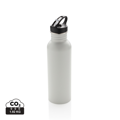 DELUXE STAINLESS STEEL METAL ACTIVITY BOTTLE in Off White