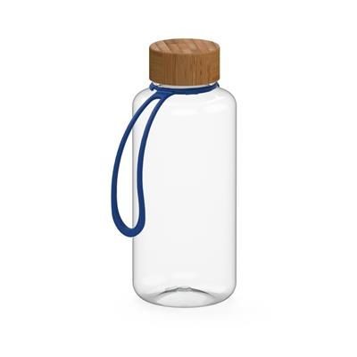 DRINK BOTTLE NATURAL CLEAR-TRANSPARENT INCL STRAP 1,0L