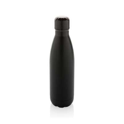 EUREKA RCS CERTIFIED RE-STEEL SINGLE WALL WATER BOTTLE in Black