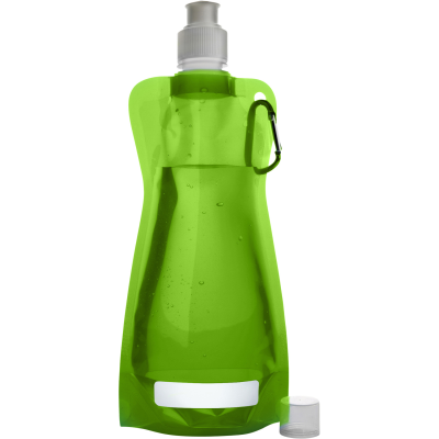 FOLDING WATER BOTTLE (420ML) in Pale Green