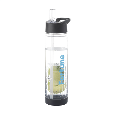 FRUITFUSE BOTTLE 700 ML DRINK BOTTLE in Black