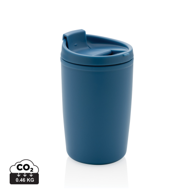 GRS RECYCLED PP TUMBLER with Flip Lid in Blue