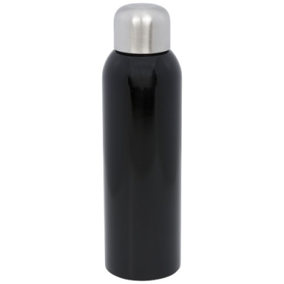 GUZZLE 820 ML RCS CERTIFIED STAINLESS STEEL METAL WATER BOTTLE in Solid Black