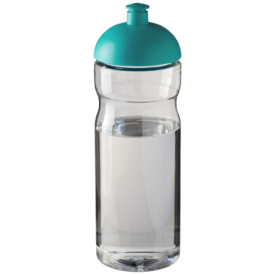 H2O ACTIVE® BASE 650 ML DOME LID SPORTS BOTTLE in Clear Transparent & Aqua Blue