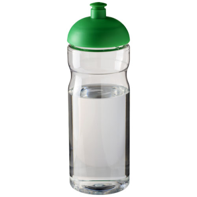 H2O ACTIVE® BASE 650 ML DOME LID SPORTS BOTTLE in Clear Transparent & Green