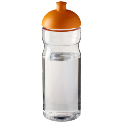 H2O ACTIVE® BASE 650 ML DOME LID SPORTS BOTTLE in Clear Transparent & Orange