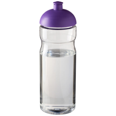 H2O ACTIVE® BASE 650 ML DOME LID SPORTS BOTTLE in Clear Transparent & Purple