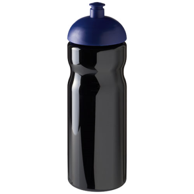 H2O ACTIVE® BASE 650 ML DOME LID SPORTS BOTTLE in Solid Black & Blue