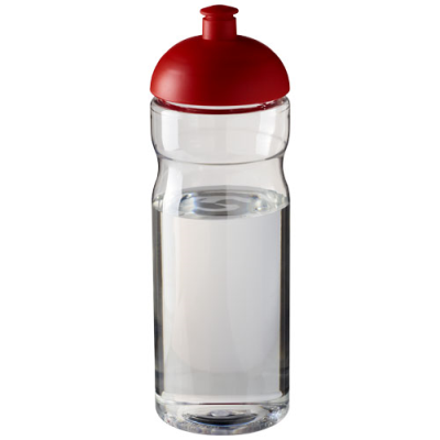 H2O ACTIVE® BASE 650 ML DOME LID SPORTS BOTTLE in Transparent & Red