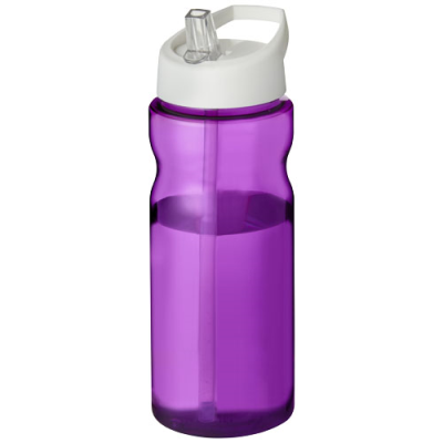 H2O ACTIVE® BASE 650 ML SPOUT LID SPORTS BOTTLE in Purple & White