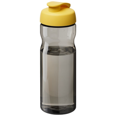 H2O ACTIVE® BASE TRITAN™ 650 ML FLIP LID SPORTS BOTTLE in Charcoal & Yellow