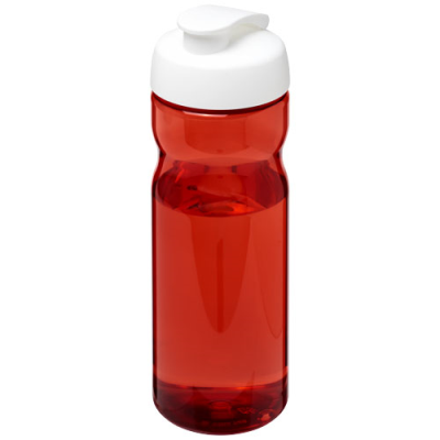 H2O ACTIVE® BASE TRITAN™ 650 ML FLIP LID SPORTS BOTTLE in Red & White