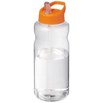 H2O ACTIVE® BIG BASE 1 LITRE SPOUT LID SPORTS BOTTLE in Orange