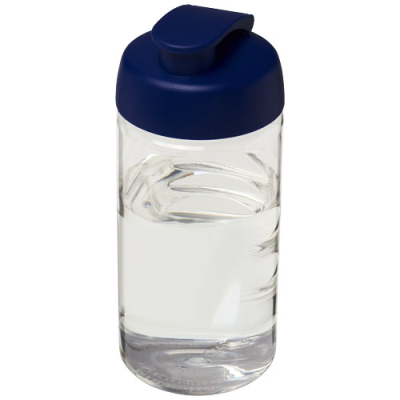 H2O ACTIVE® BOP 500 ML FLIP LID SPORTS BOTTLE in Transparent & Blue