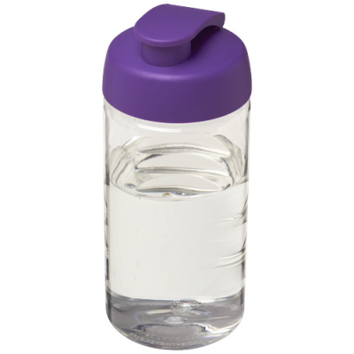 H2O ACTIVE® BOP 500 ML FLIP LID SPORTS BOTTLE in Transparent & Purple