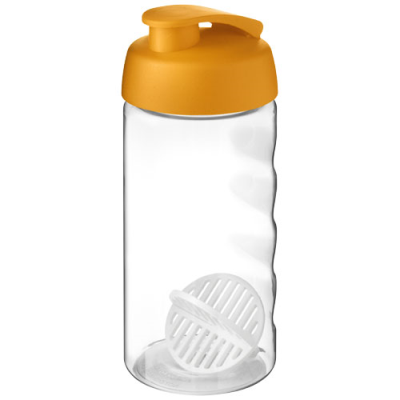 H2O ACTIVE® BOP 500 ML SHAKER BOTTLE in Orange & Clear Transparent