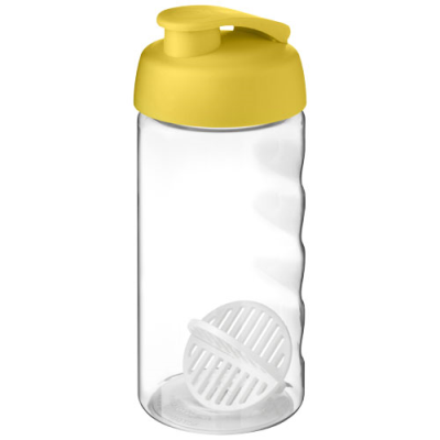 H2O ACTIVE® BOP 500 ML SHAKER BOTTLE in Yellow & Clear Transparent