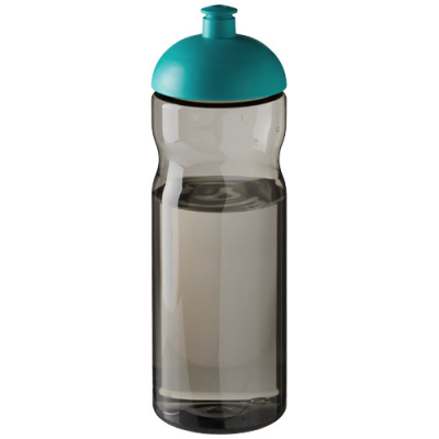 H2O ACTIVE® ECO BASE 650 ML DOME LID SPORTS BOTTLE in Charcoal & Aqua