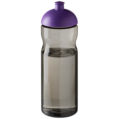 H2O ACTIVE® ECO BASE 650 ML DOME LID SPORTS BOTTLE in Charcoal & Purple