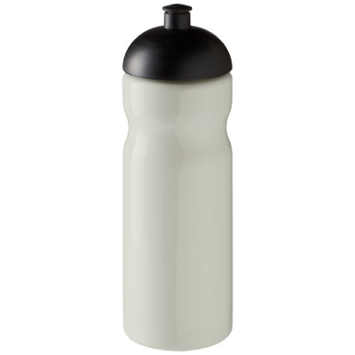 H2O ACTIVE® ECO BASE 650 ML DOME LID SPORTS BOTTLE in Ivory White & Solid Black