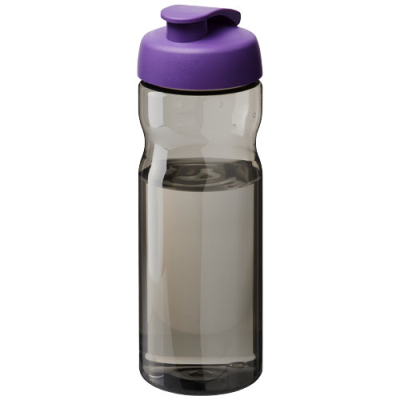 H2O ACTIVE® ECO BASE 650 ML FLIP LID SPORTS BOTTLE in Charcoal & Purple