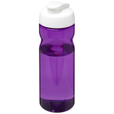 H2O ACTIVE® ECO BASE 650 ML FLIP LID SPORTS BOTTLE in Purple & White