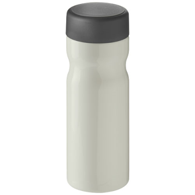 H2O ACTIVE® ECO BASE 650 ML SCREW CAP WATER BOTTLE in Ivory White & Grey