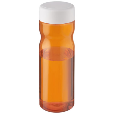 H2O ACTIVE® ECO BASE 650 ML SCREW CAP WATER BOTTLE in Orange & White