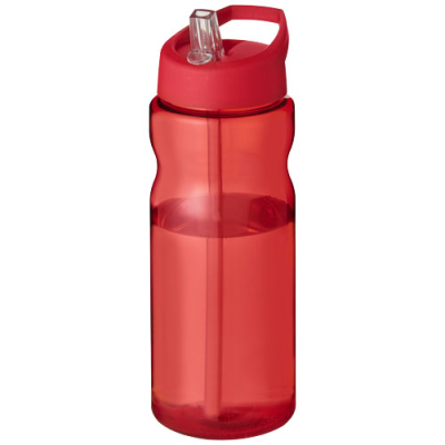 H2O ACTIVE® ECO BASE 650 ML SPOUT LID SPORTS BOTTLE in Red & Red